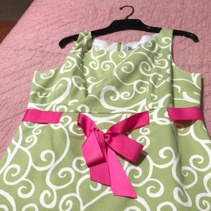 Jessica Howard spring midi cut party dress